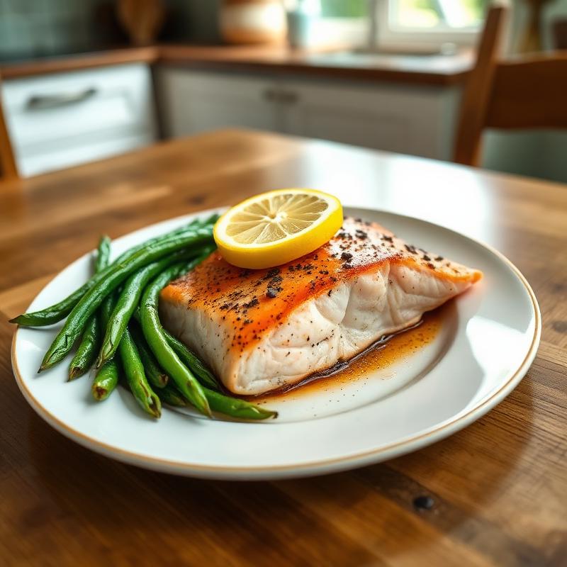 Lemon pepper salmon